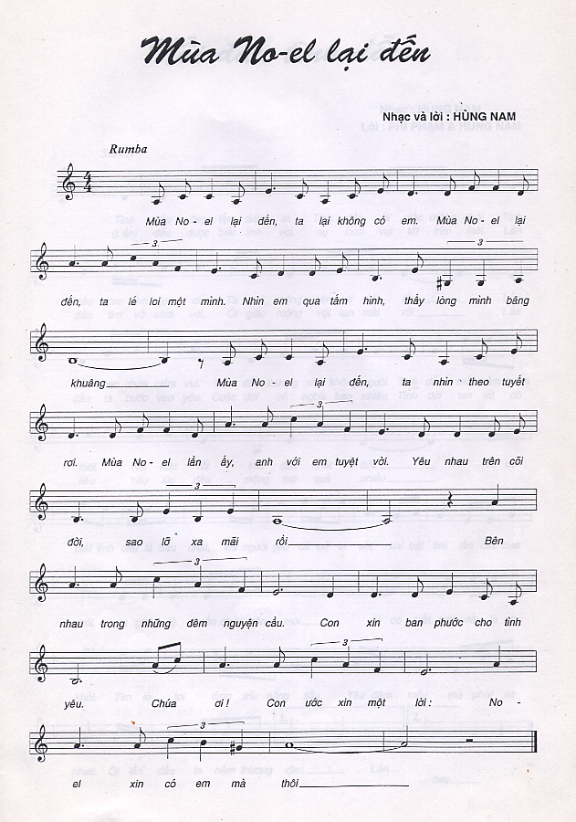 Hung Nam Sheetmusic